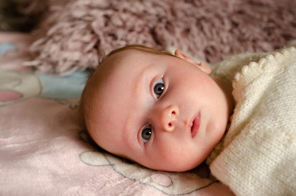 Eleanor at 2 months old