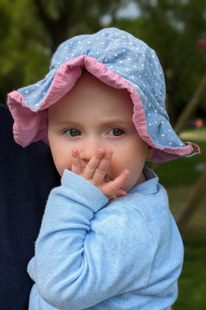 Ellie at the park