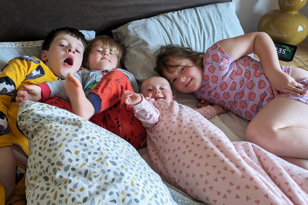 You and your 3 siblings