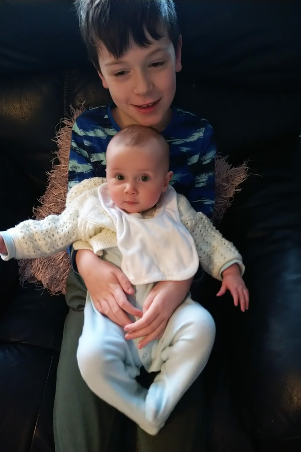 Cuddling Eleanor