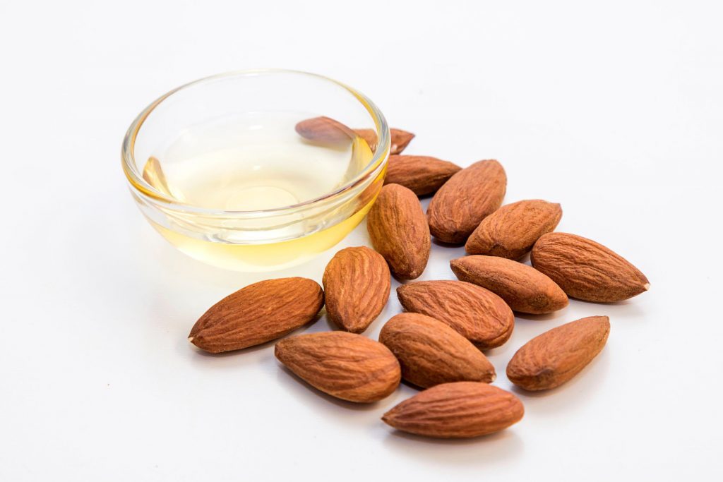 Almond oil is highly nourishing for older skins