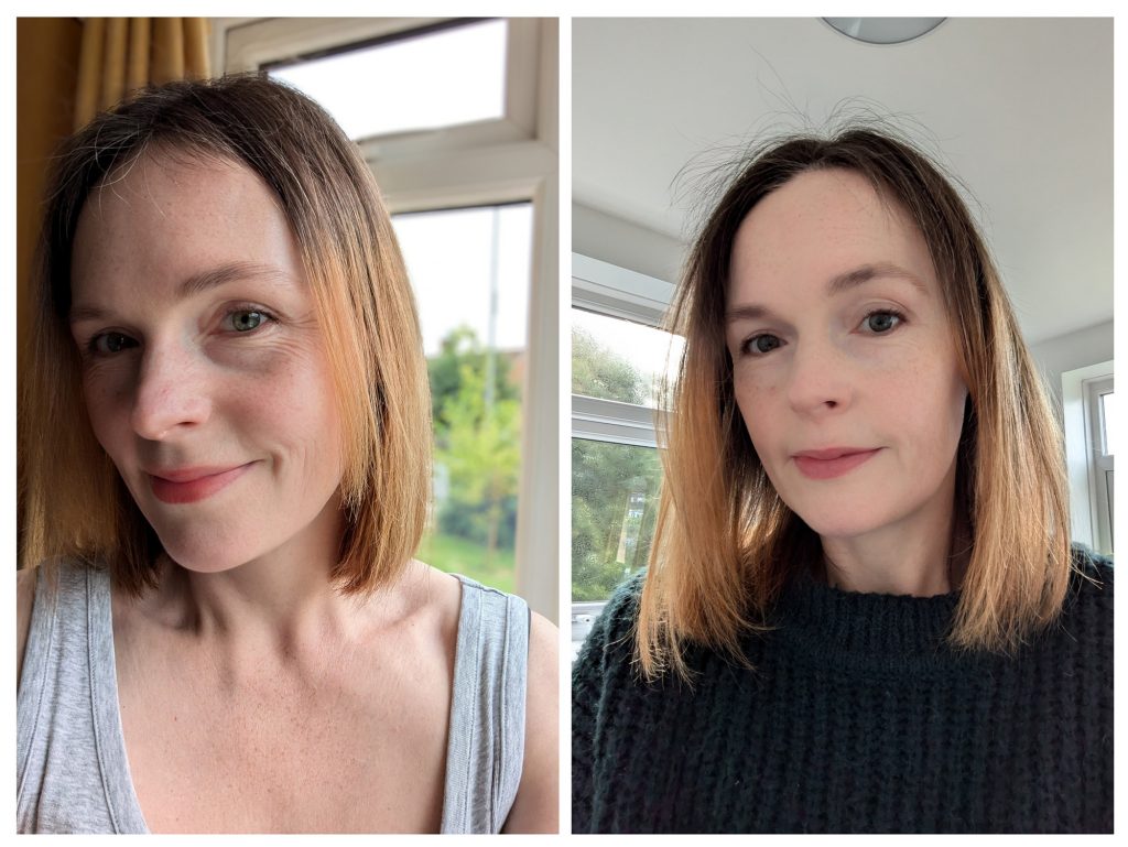 My before and after