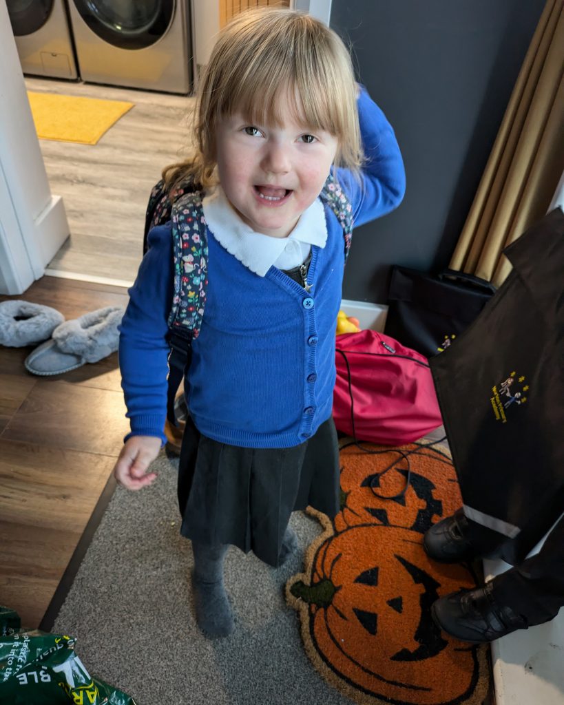 Lydia started nursery