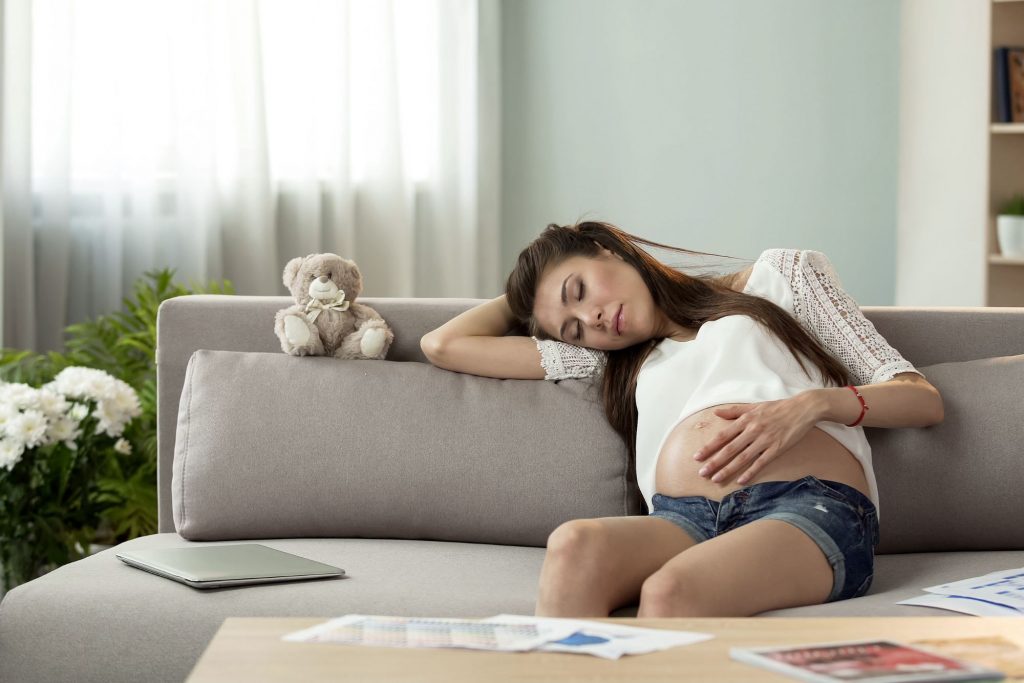 Pregnancy causes hormonal changes that affect veins