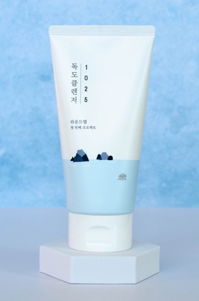 Dokdo Cleanser is a cream to foam cleanser