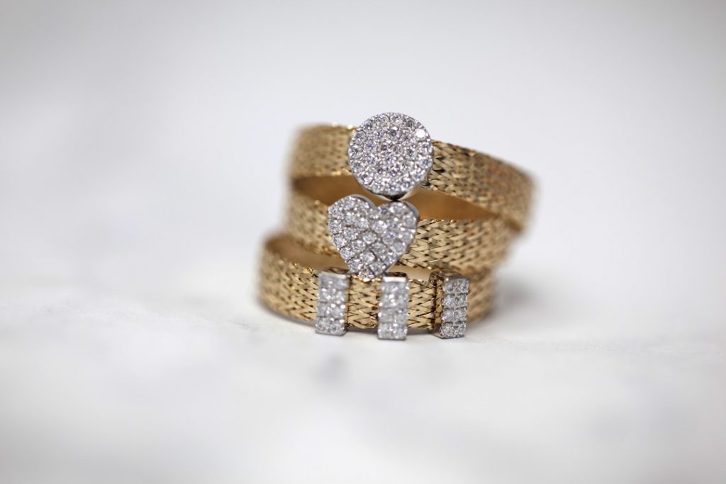 Diamond and gold