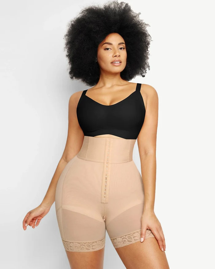 AirSlim Boned Sculpt High Waist Shorts