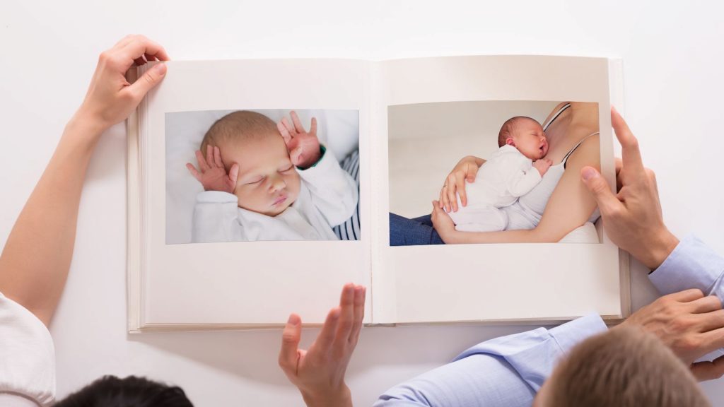A baby book