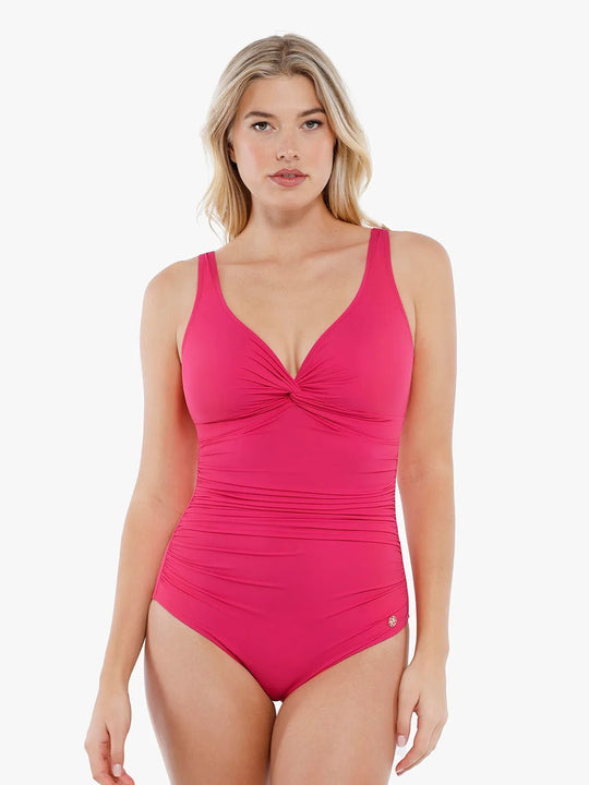 Pink shapewear bodysuit