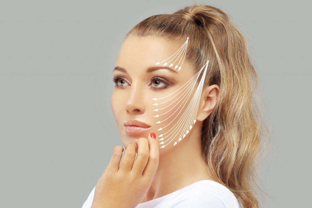 PDO threads lift and tighten skin and underlying tissue while boosting collagen production over time
