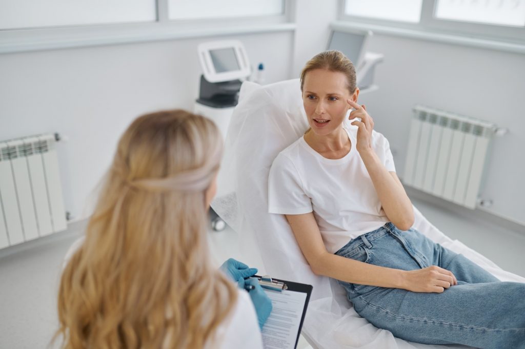 Discussing therapy options